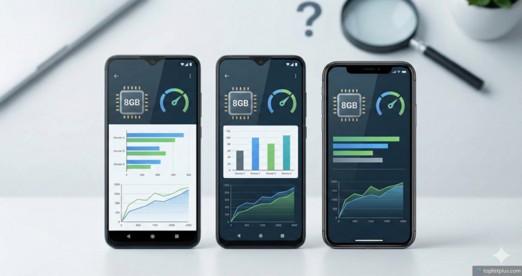 รูปภาพประกอบบทความ FAQ ที่ช่วยเปรียบเทียบประสิทธิภาพเพื่อหาว่า โทรศัพท์ Android RAM 8GB รุ่นไหนดี