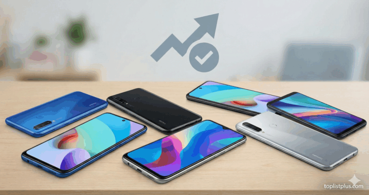 ภาพสรุปการเปรียบเทียบและแนะนำรุ่นที่น่าสนใจ เพื่อตอบคำถามว่า โทรศัพท์ Android ไม่เกิน 20000 รุ่นไหนดี ที่สุด