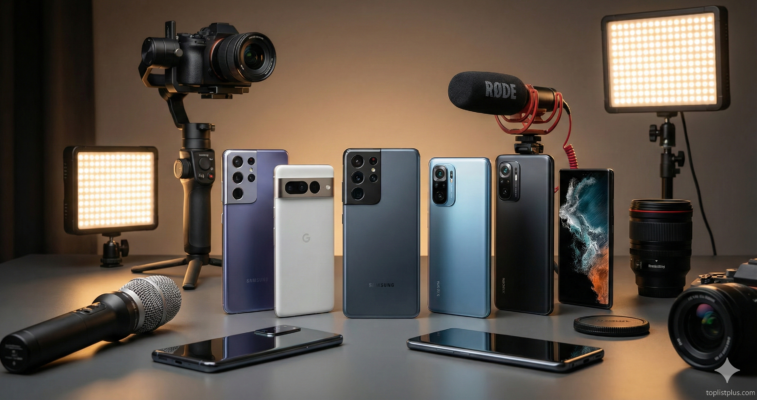 บทสรุป โทรศัพท์ Android ถ่ายวิดีโอดี รุ่นไหนดี ภาพกราฟิกประกอบบทความ