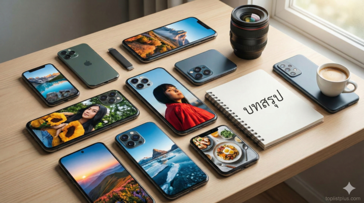 บทสรุปการเลือกซื้อ โทรศัพท์ ถ่ายรูปสวย รุ่นไหนดี พร้อมสมาร์ทโฟนรุ่นแนะนำ