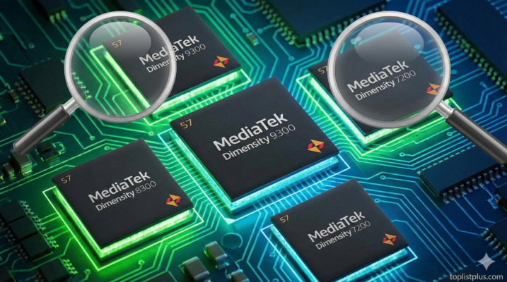 ภาพประกอบชิปประมวลผล MediaTek Dimensity รุ่นต่างๆ เพื่ออธิบายว่า Dimensity คืออะไร แต่ละรุ่นต่างกันยังไง
