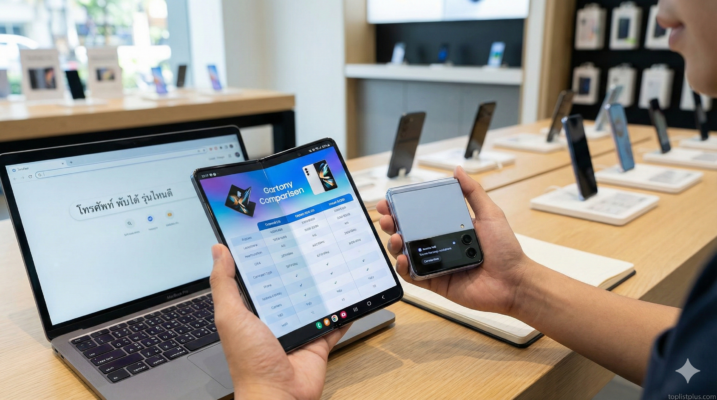 โทรศัพท์ พับได้ รุ่นไหนดี