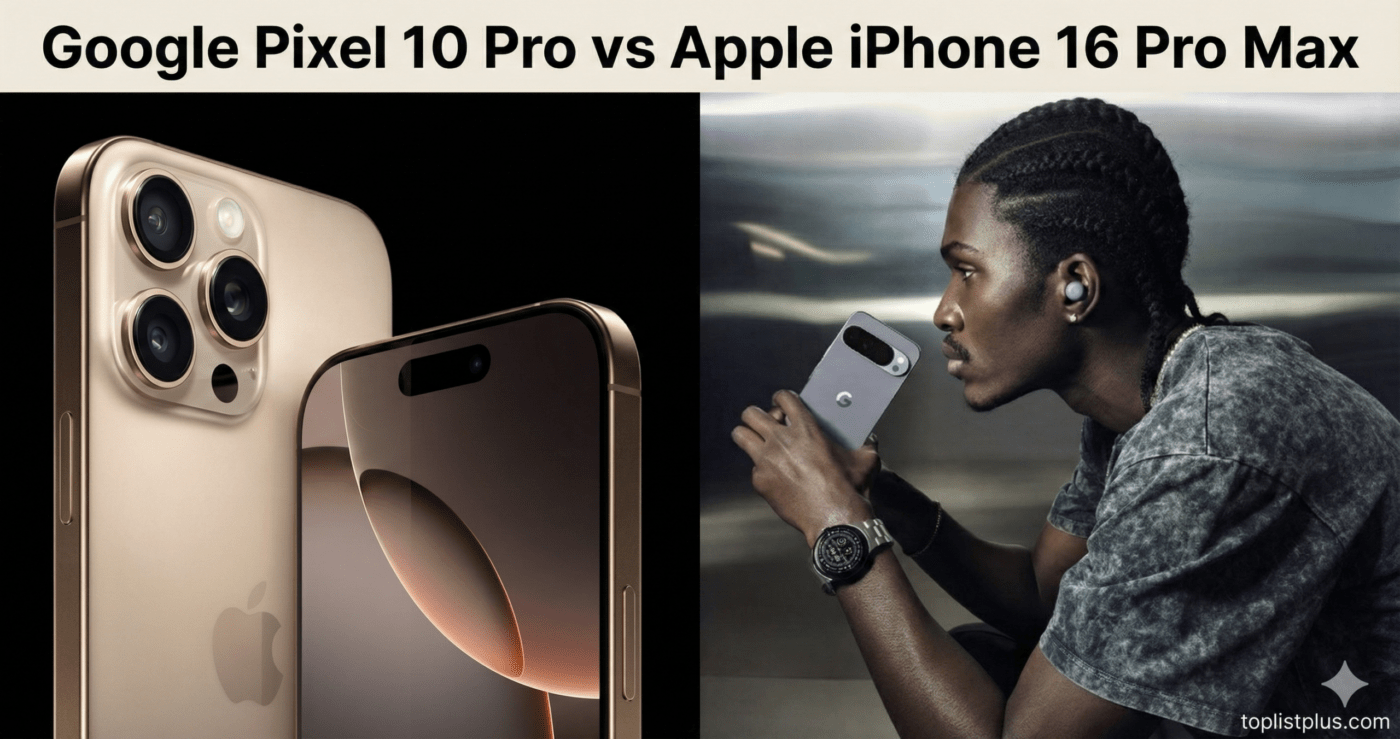 เปรียบเทียบสเปคและดีไซน์ Google Pixel 10 Pro vs Apple iPhone 16 Pro Max