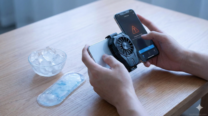 วิธีแก้เครื่องร้อนด้วยการใช้พัดลมระบายความร้อนมือถือและแผ่นเจลเย็น