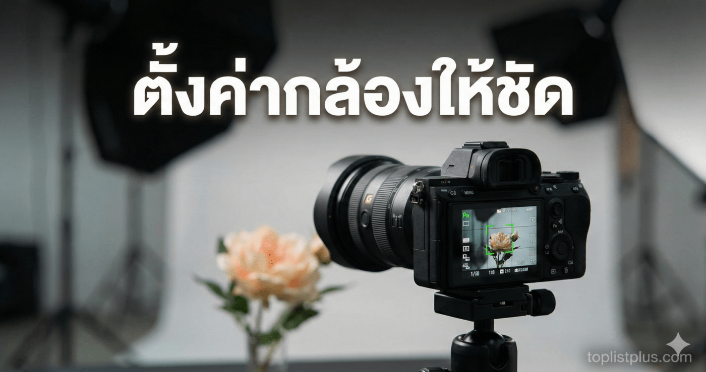 เทคนิคการตั้งค่ากล้องให้ชัด สำหรับมือใหม่ที่ต้องการถ่ายภาพให้สวยคมชัดในทุกสภาพแสง