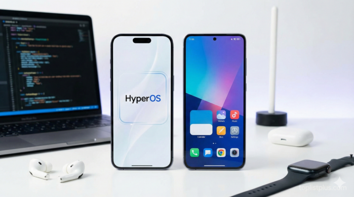 ภาพถ่ายจริงของสมาร์ทโฟนที่ใช้งานระบบปฏิบัติการ HyperOS เพื่อประกอบการรีวิวและหาคำตอบว่า HyperOS ดีไหม