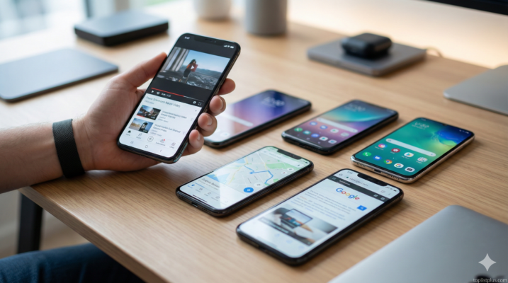 เปรียบเทียบหน้าจอสมาร์ทโฟนหลายรุ่นเพื่อหาคำตอบว่า โทรศัพท์ จอใหญ่ รุ่นไหนดี