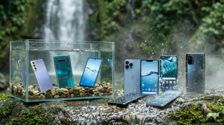 ภาพรวมสมาร์ทโฟนกันน้ำหลายยี่ห้อ ทดสอบในตู้ปลาและน้ำตก ประกอบการตัดสินใจว่า โทรศัพท์ กันน้ำ รุ่นไหนดี