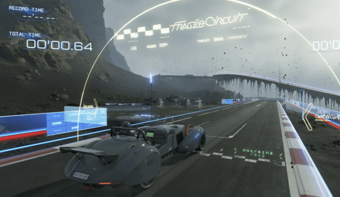 รูปภาพหน้าปกรีวิวเกม Death Stranding 2 บน PS5 แสดงตัวละครหลักและบรรยากาศในเกมภาคต่อสุดอลังการบนเครื่อง PlayStation 5