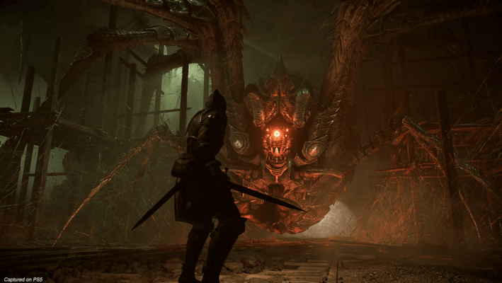 รีวิวเกม Demon’s Souls (Remake) บน PS5 แสดงฉากการต่อสู้สุดอลังการและกราฟิกที่สมจริงในเวอร์ชันรีเมค