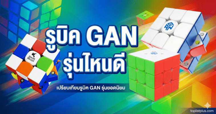 ภาพหน้าปกบทความเปรียบเทียบและแนะนำว่า รูบิค GAN รุ่นไหนดี พร้อมภาพประกอบรูบิค GAN รุ่นต่างๆ