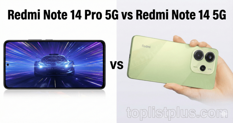 เปรียบเทียบสเปคและดีไซน์ Redmi Note 14 Pro 5G vs Redmi Note 14 5G