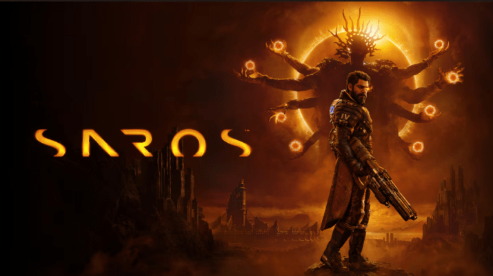 ภาพหน้าปกการรีวิวเกม Saros บน PS5 แสดงกราฟิกและบรรยากาศภายในเกมที่สวยงาม
